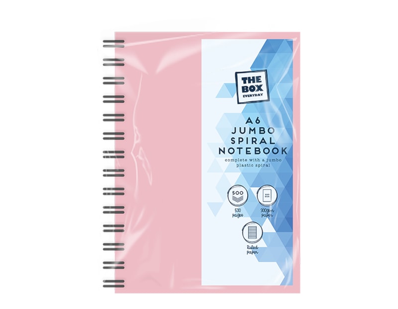 Wholesale A6 Jumbo Spiral Notebook Wholesale A6 Jumbo Spiral Notebook