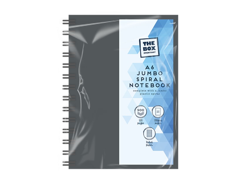 Wholesale A6 Jumbo Spiral Notebook Wholesale A6 Jumbo Spiral Notebook