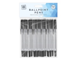 Wholesale Ballpoint Pens 30pk Wholesale Ballpoint Pens 30pk - Black Ink