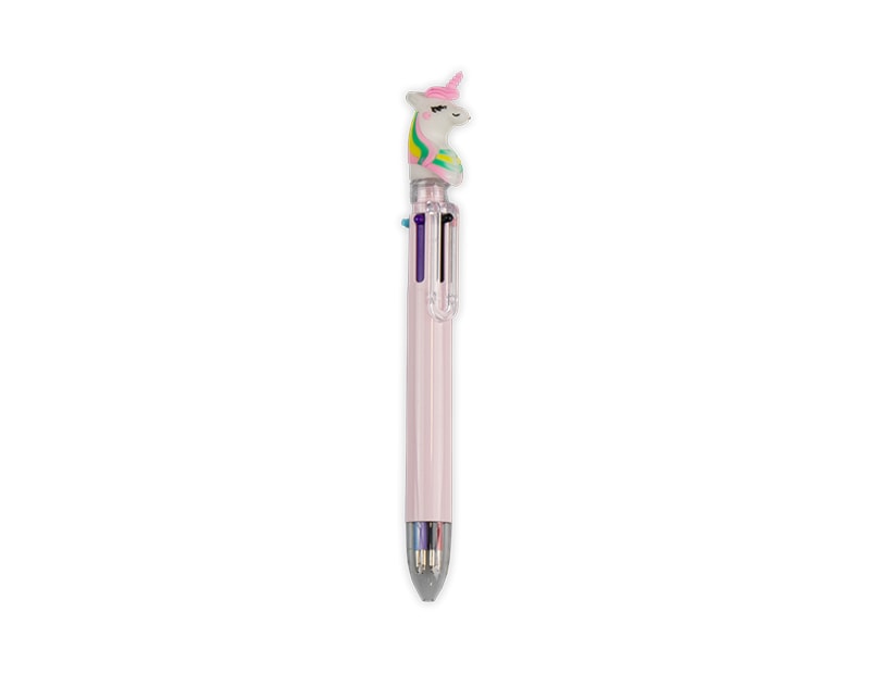 Wholesale Unicorn Novelty 6 Colour Ballpoint Pen CDU Wholesale Unicorn Novelty 6 Colour Ballpoint Pen CDU
