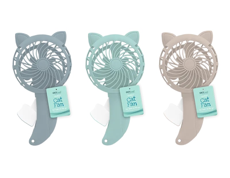 Wholesale Cat Handheld Fan CDU