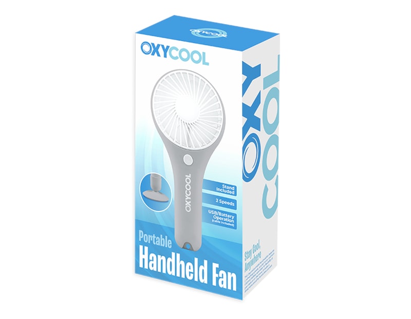 Wholesale Handheld Fan Wholesale Handheld Fan in Grey