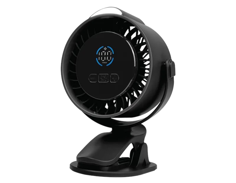 Wholesale Digital Screen Clip on Fan 18cm CDU Wholesale Digital Screen Clip on Fan 18cm CDU