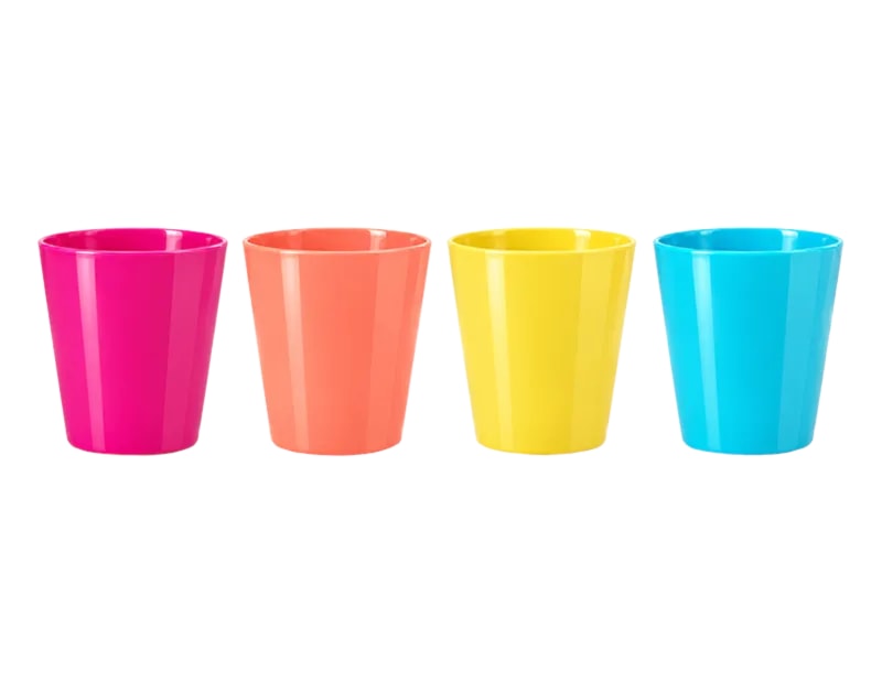 Wholesale Summer Kids Plastic Beakers 200ml 4pk
