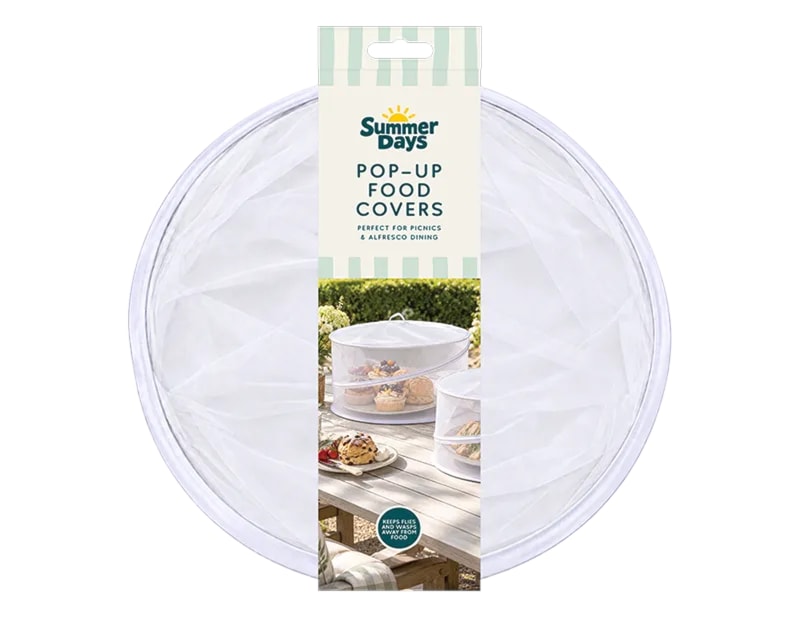 Wholesale Summer Pop-Up Food Cover Dia. 29.5cm CDU Wholesale Summer Pop-Up Food Cover Dia. 29.5cm CDU