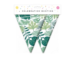 Summer Party Leaf Bunting 15 Flags Summer Party Leaf Bunting 15 Flags