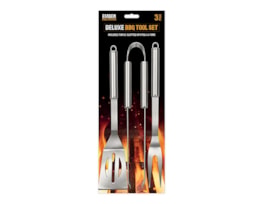 Wholesale BBQ Deluxe Stainless Steel Tool Set Wholesale BBQ Deluxe Stainless Steel Tool Set