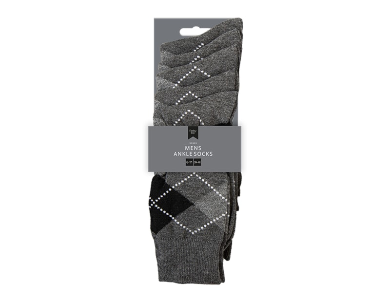 Wholesale Mens Argyle Socks 5 Pair