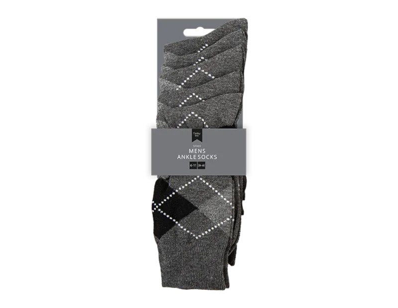 Wholesale Mens Argyle Socks 5 Pair
