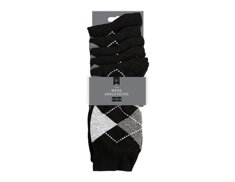 Wholesale Mens Argyle Socks 5 Pair