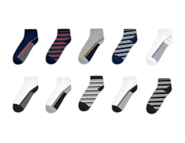 Wholesale Men's Stripe Trainer Socks 5pk Wholesale Men's Stripe Trainer Socks 5pk