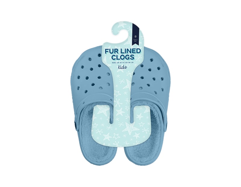 Wholesale Kids Fur Lined Clogs Wholesale Kids Fur Lined Clogs