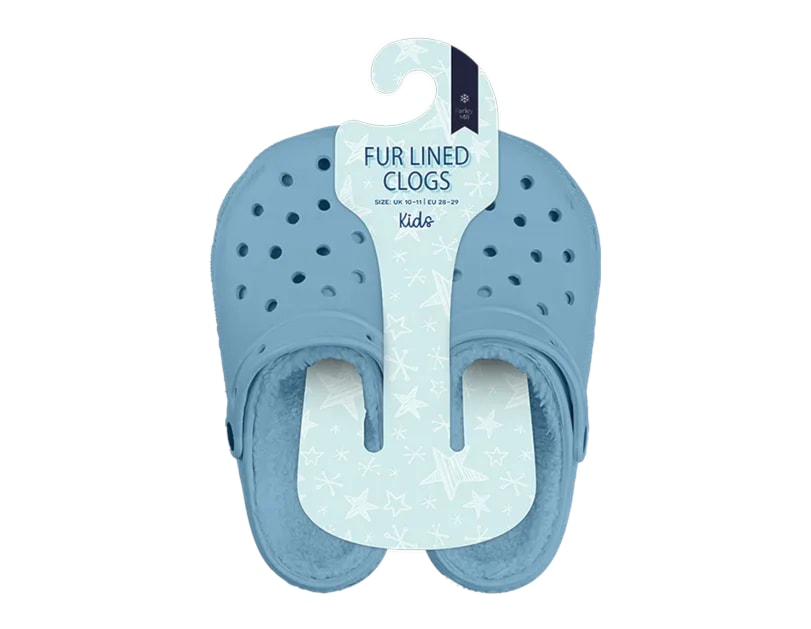 Wholesale Kids Fur Lined Clogs Wholesale Kids Fur Lined Clogs