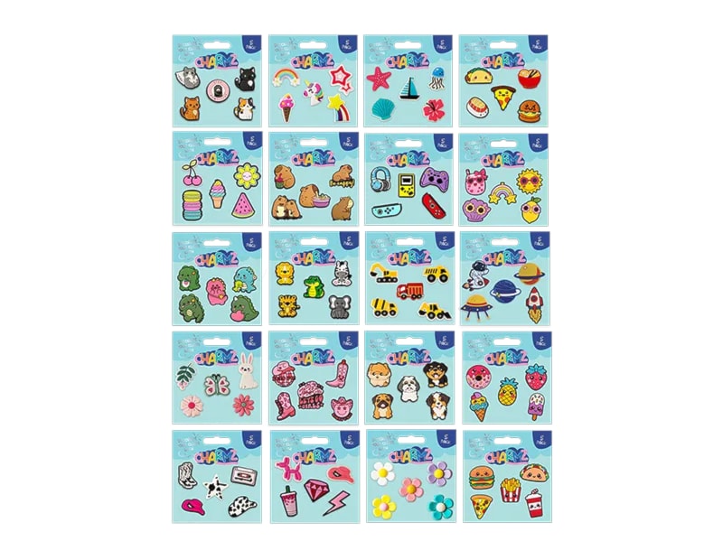 Wholesale Clog Charmz 5pk FSDU Wholesale Clog Charmz 5pk FSDU