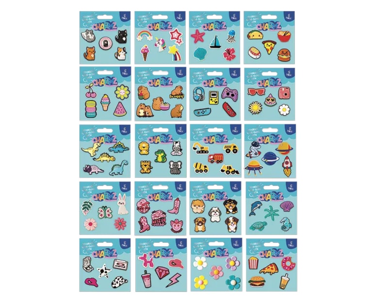 Wholesale Clog Charmz 5pk FSDU Wholesale Clog Charmz 5pk FSDU