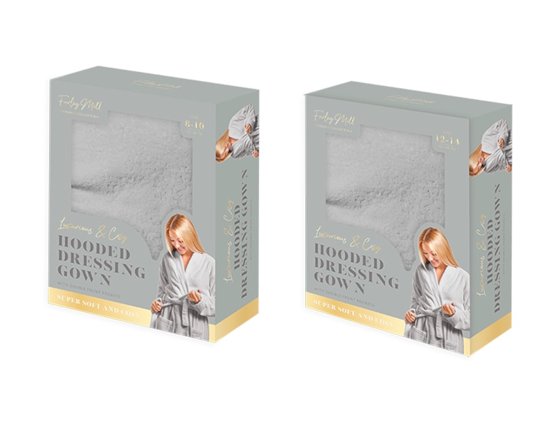 Wholesale Ladies Hooded Dressing Gown Wholesale Ladies Hooded Dressing Gown