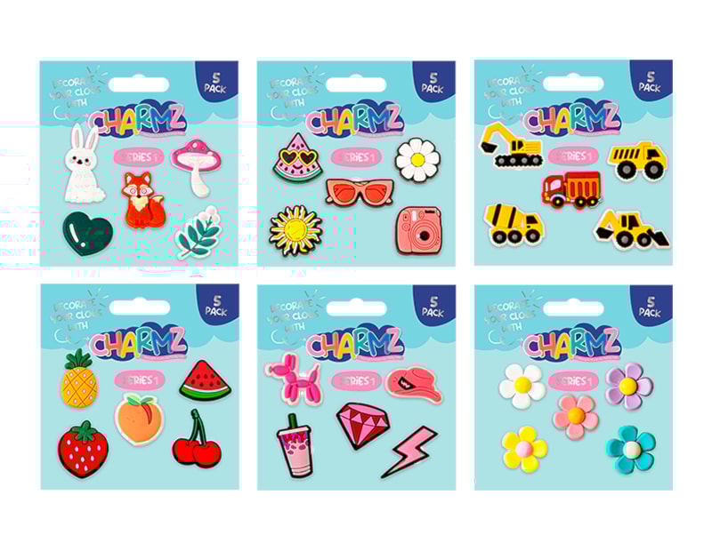 Wholesale Clog Charmz 5pk CDU Series 1