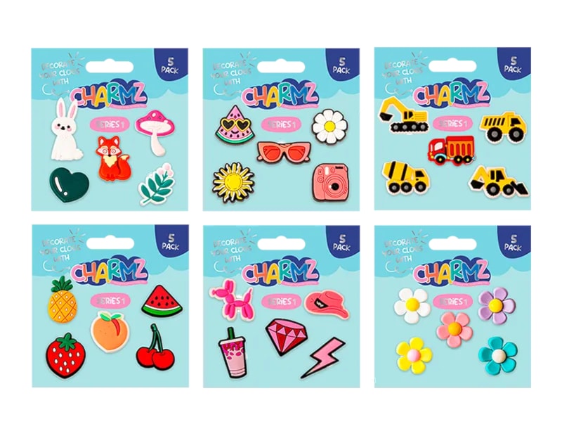 Wholesale Clog Charmz 5pk CDU Series 1 Wholesale Clog Charmz 5pk CDU Series 1