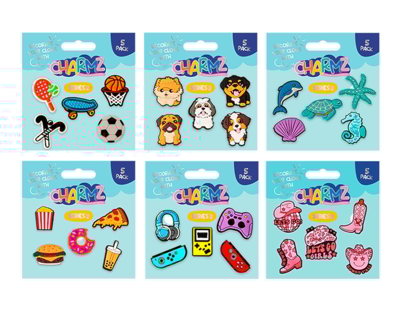 Wholesale Clog Charmz 5pk CDU Series 2