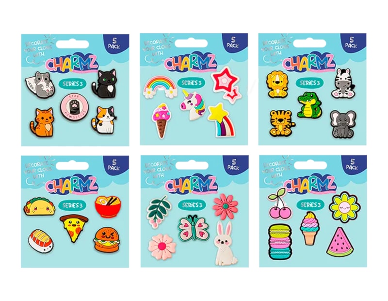 Wholesale Clog Charmz 5pk CDU Series 3 Wholesale Clog Charmz 5pk CDU Series 3