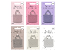 Wholesale EVA Bag Keyring CDU Wholesale EVA Bag Keyring