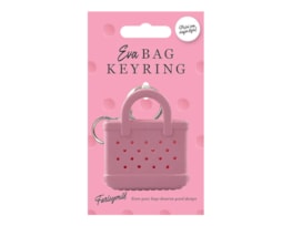Wholesale EVA Bag Keyring CDU Wholesale EVA Bag Keyring CDU