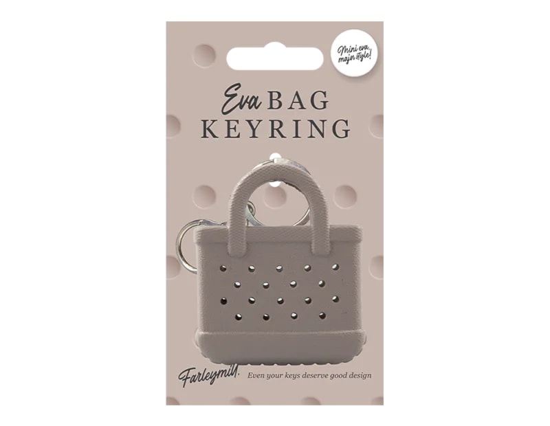 Wholesale EVA Bag Keyring CDU Wholesale EVA Bag Keyring CDU