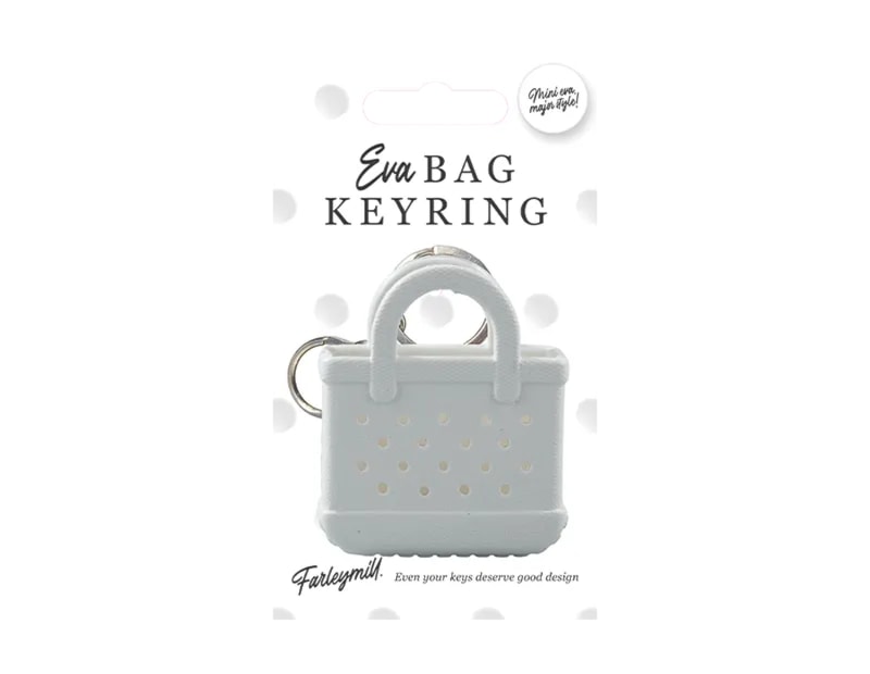 Wholesale EVA Bag Keyring CDU