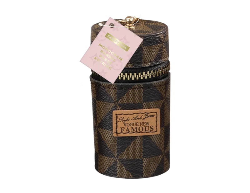 Wholesale Luxury Barrel Purse Keyring CDU Wholesale Luxury Barrel Purse Keyring CDU