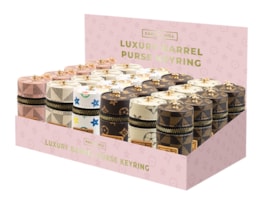 Wholesale Luxury Barrel Purse Keyring