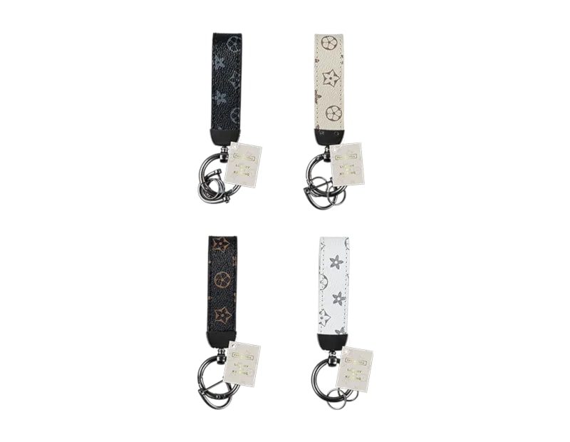Wholesale Luxury Loop Tag Keyring CDU