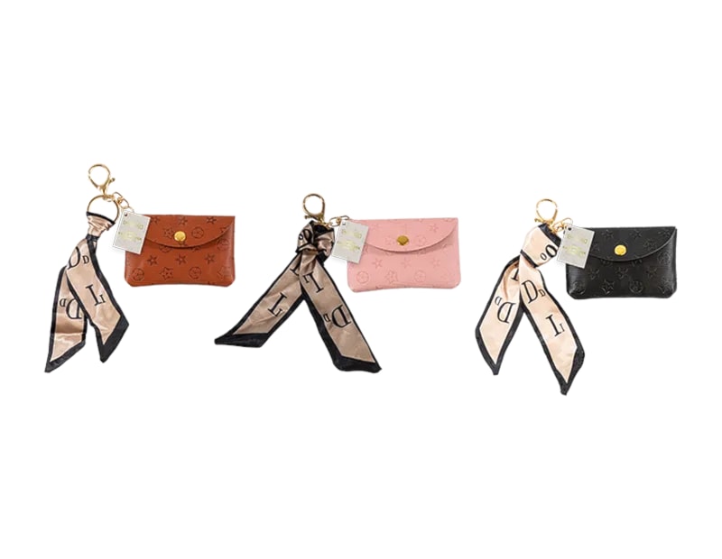 Wholesale Luxury Card Holder Keyring CDU