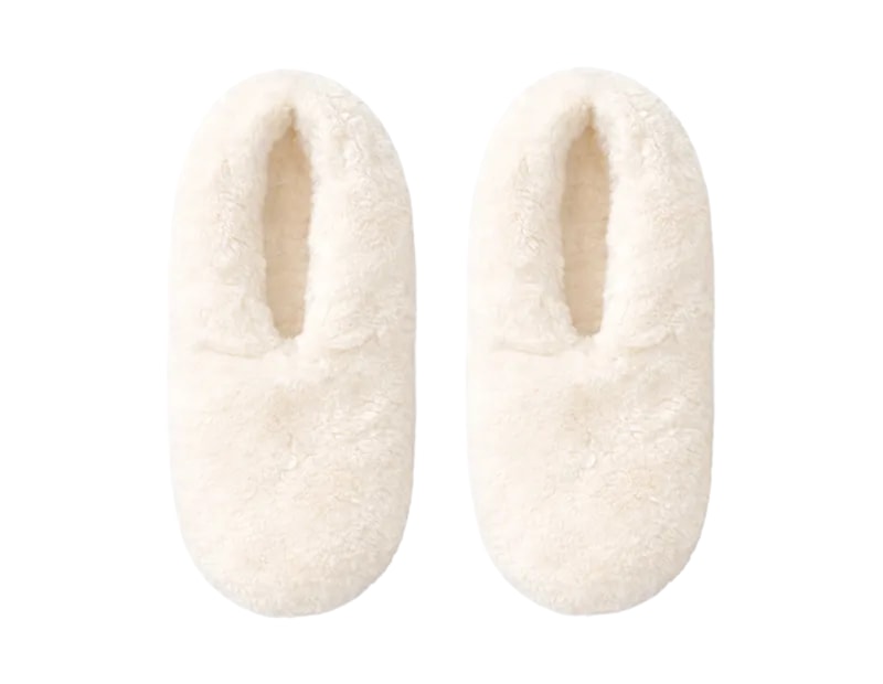 Wholesale Ladies Faux Fur Memory Foam Slipper Socks