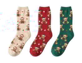 Wholesale Kids Super Soft Novelty Socks 3pk