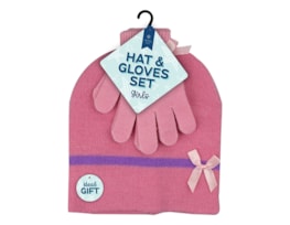 Wholesale Girls Beanie Hat & Gloves Sets Wholesale Girls Beanie Hat & Gloves Sets