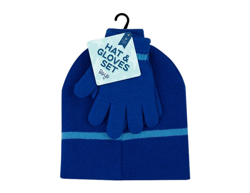 Wholesale Boys Beanie Hat & Gloves Sets Wholesale Boys Beanie Hat & Gloves Sets