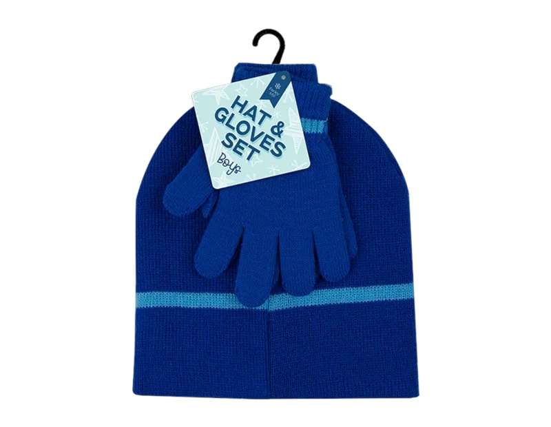 Wholesale Boys Beanie Hat & Gloves Sets Wholesale Boys Beanie Hat & Gloves Sets