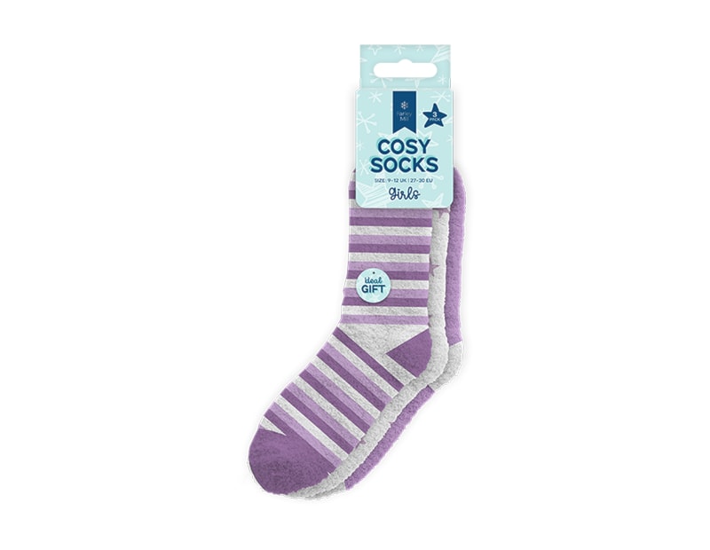 Wholesale Girls cosy socks 3 pairs Wholesale Girls cosy socks 3 pairs