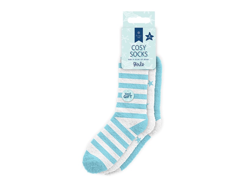 Wholesale Girls cosy socks 3 pairs Wholesale Girls cosy socks 3 pairs