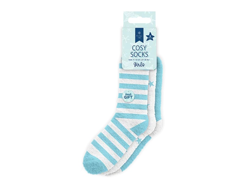 Wholesale Girls cosy socks 3 pairs Wholesale Girls cosy socks 3 pairs