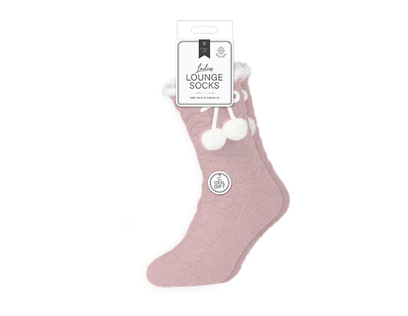 Wholesale Chenille Cable Lounge Socks with Grippers Wholesale Chenille Cable Lounge Socks with Grippers