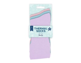Wholesale Girls Thermal Socks 3pk Wholesale Girls Thermal Socks 3pk