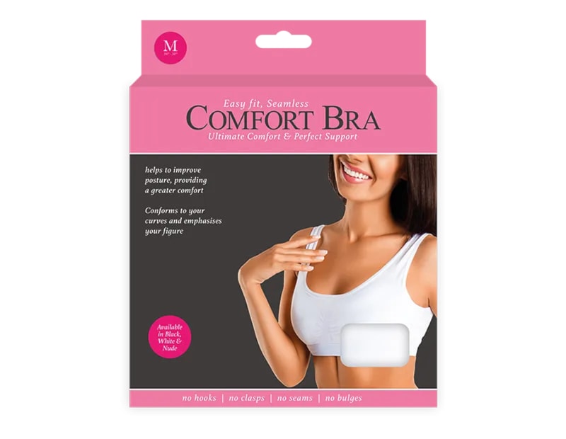Wholesale Comfort Bra White Wholesale Comfort Bra White
