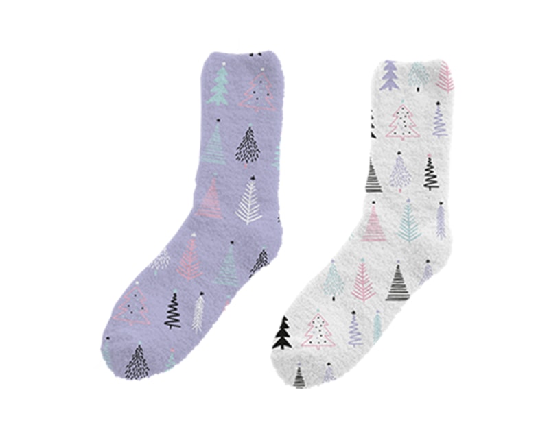 Wholesale Ladies Printed Soft Slouch Socks 2pk Wholesale Ladies Printed Soft Slouch Socks 2pk