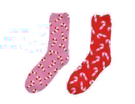 Wholesale Ladies Printed Soft Slouch Socks 2pk Wholesale Ladies Printed Soft Slouch Socks 2pk
