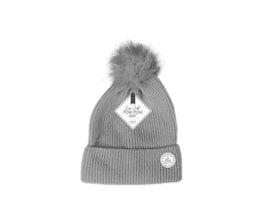Wholesale Ladies Super Soft Marl Ribbed Hat with Pom Pom Wholesale Ladies Super Soft Marl Ribbed Hat with Pom Pom