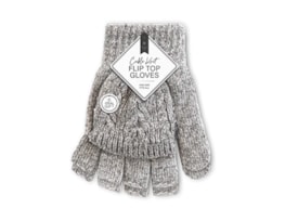 Wholesale Ladies Cable Knit Flip Top Gloves Wholesale Ladies Cable Knit Flip Top Gloves