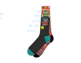 Wholesale Mens Novelty Christmas Cotton Rich Socks 2pk Wholesale Mens Novelty Christmas Cotton Rich Socks 2pk