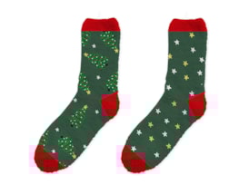Wholesale Mens Novelty Christmas Cosy Socks 2pk Wholesale Mens Novelty Christmas Cosy Socks 2pk