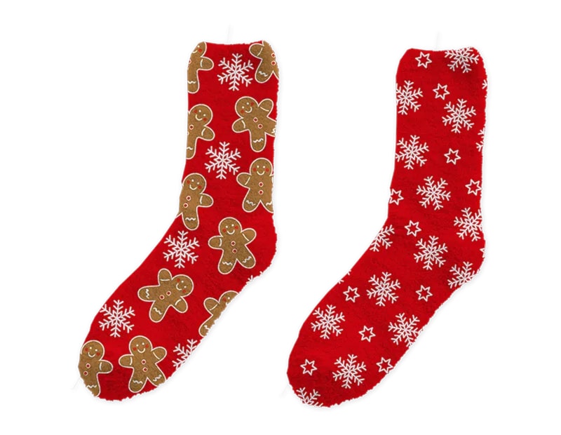 Wholesale Mens Novelty Christmas Cosy Socks 2pk Wholesale Mens Novelty Christmas Cosy Socks 2pk